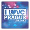 Zirni I Love Prague City Czech Republic Slogan Sticker Decal Design view 1