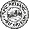 Zirni New Orleans City USA United States Travel Grunge Stamp Sticker Decal Design view 1