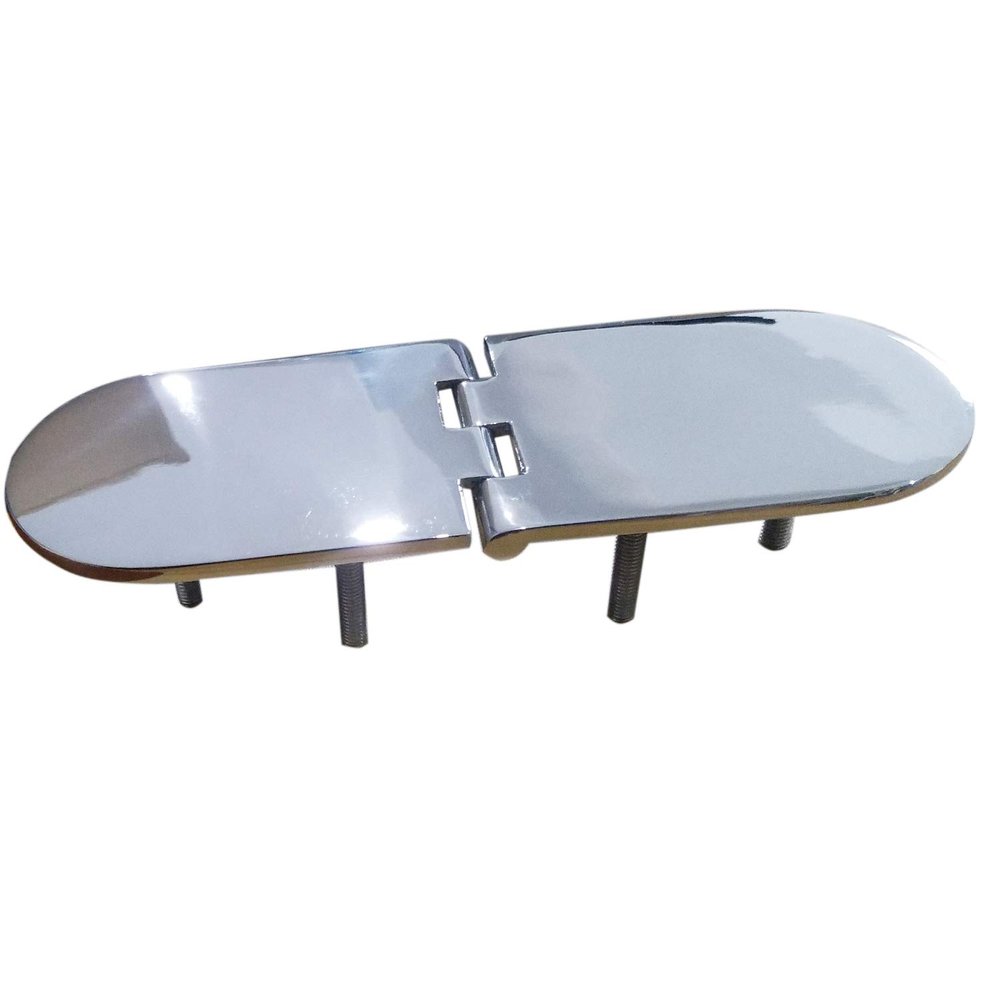 Heavy Duty Marine Grade 316 SS Boat Casting Hinge 7.48"(L)*2-9/16"(w) Hidden Concealed Fastener 3/16" thinckness for lockers, Cabin Doors and hatches Door Hatch