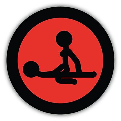 Zirni Kamasutra The Supernova Position Sticker Decal Design