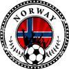 Zirni Norway Football Fans Scandinavian Soccer Sport Grunge Stamp Sticker Decal Design