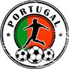 Zirni Portugal Football Player Europe Soccer Sport Grunge Stamp Sticker Decal Design
