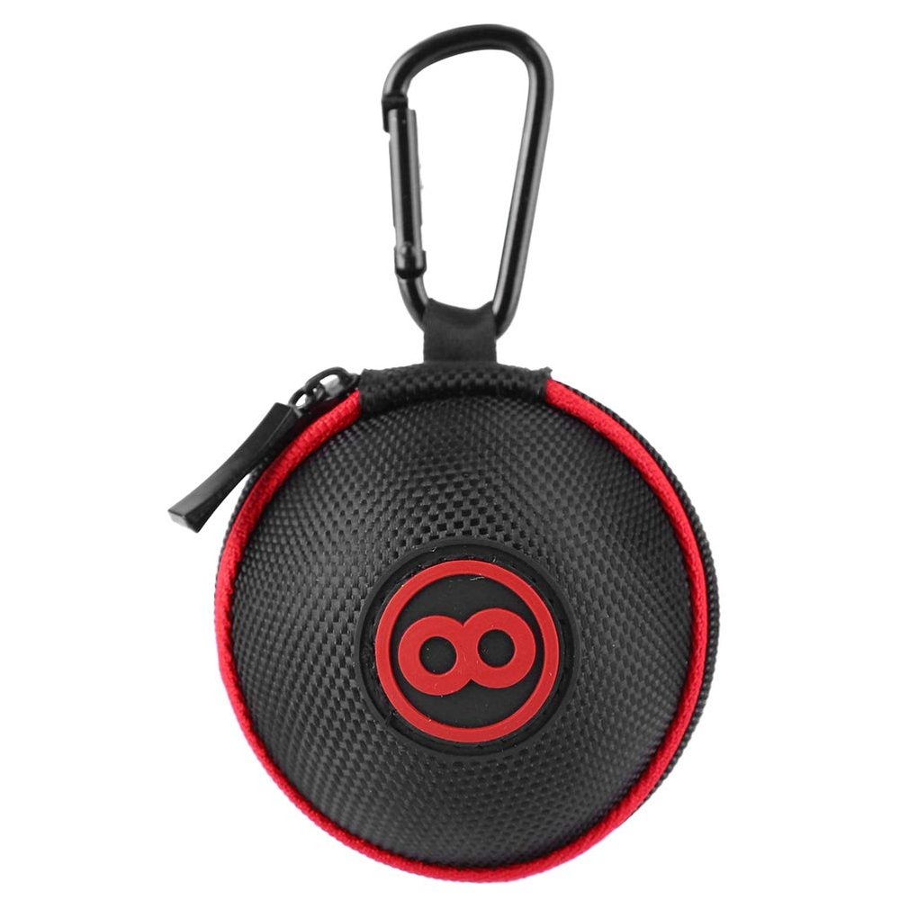 Alomejor Fafeims 2.24in Clip-on Billiard Ball Bag Billiard Ball Carrying Case Holder Protector