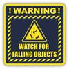 Zirni Watch for Falling Objects Warning Sign Sticker Decal Design view 1