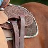 Classic Equine Blended Felt Saddle Pad with Fleece Bottom, 3/4-inch Thick, 30-inch x 30-inch (CBFPF34030) view 2