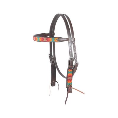 Cashel Beaded Stack Browband Headstall, Santa Fe