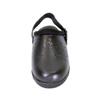 24 Hour Comfort Libby (1803) Women's Wide Width Cut Designed Upper Leather Slingback Clogs Black 6.5 view 2