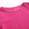 Rene Rofe Girls Thermal Set - 2 Piece Waffle Knit Thermal Top and Long Johns - Thermal Underwear for Girls, Size 3T, Fuchsia view 3