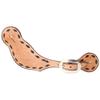 NRS Roughout Spur Straps with Black Buckstitching Black view 1