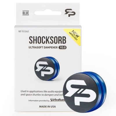 RTP ShockSorb Ultrasoft V3 The Only Dampener Made for Pain Relief (Blue)