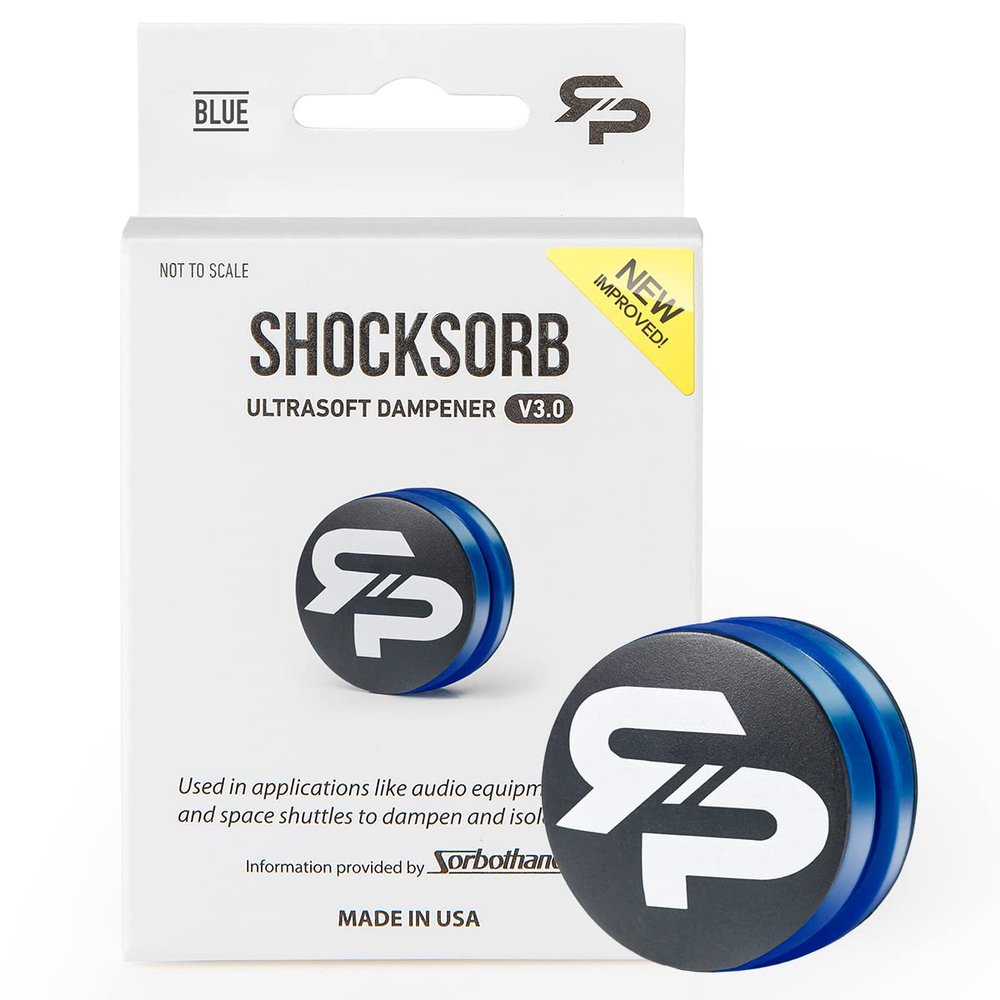 RTP ShockSorb Ultrasoft V3 The Only Dampener Made for Pain Relief (Blue)