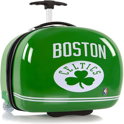 Heys America National Basketball Association Officially Licensed Wheeled Luggage (Boston Celtics, 18-Inch)
