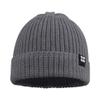 JANGANNSA Simple Knitted Baby Beanie Hip-Hop Boys Winter Hat Toddler Kids Bonnet for Girls 0-5Y (Black+Khaki+Gray, M) view 3