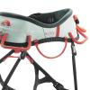 Wild Country Session Womens Rock Climbing Harness - Adjustable Harness for Sport & Trad Climbing - Aquifer/Orange - X-Small view 3