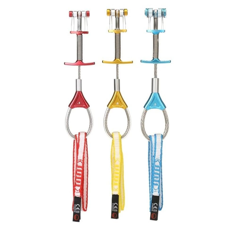 Wild Country Zero Friend Rock Climbing Cams - Lightweight, Active Protection for Trad & Alpine Climbing - Multicolored - 0.1-0.3
