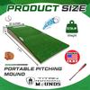 Titan Professional Mounds 6 Inch Portable Youth Baseball Pitching Mound w/Adjustable Base for Ages 13 and Under view 2