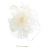 BCDlily Fascinators Hat for Women Tea Party Wedding Cocktail Flower Mesh Feathers Headband Hair Accessory Bridal Headpiece view 1