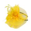 BCDlily Bridal Headpiece Headband Fascinators Hat Women Tea Party Derby Wedding Cocktail Flower Mesh Feathers Hair Accessory view 1
