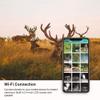 REXING Woodlens H2-4K Wi-Fi Trail Camera, 20MP CMOS Motion Sensor with Ultra Night Vision Distance, 512GB, AV Output 12 Month Standby Surveillance Cam for Hunting Games and Wildlife Monitoring (H2) view 3