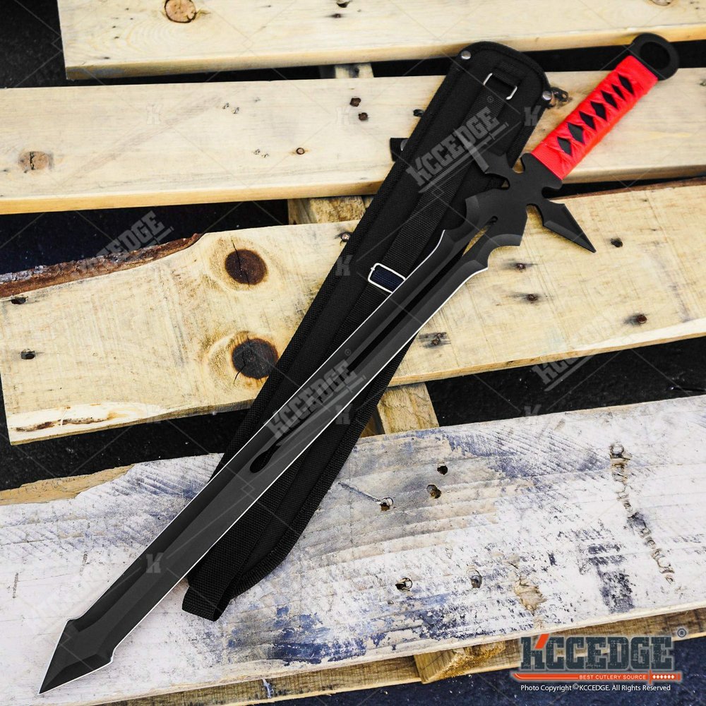 Tactical Knife Survival Knife Hunting Knife 27 Inch Short Sword Full Tang Fixed Blade Knife Razor Sharp Edge Camping Accessories Camping Gear Survival Kit Survival Gear Tactical Gear 76117