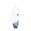 StormBlade 5ft6 Storm Blade Swallow Tail Surfboard // Foam Wax Free Soft Top Shortboard for Adults and Kids view 3