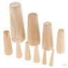 Almencla 20pcs Marine Boat Wooden Conical Bungs Plugs Set Emergency Hole view 2