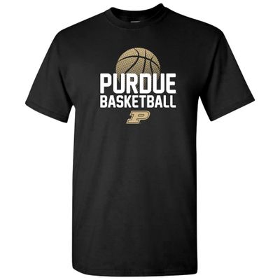 UGP Campus Apparel - AS1237 - Purdue Boilermakers Basketball Flux T Shirt - X-Large - Black