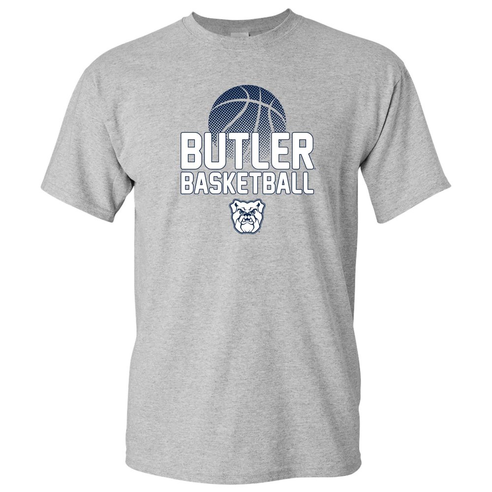 AS1237 - Butler Bulldogs Basketball Flux T Shirt - Small - Sport Grey