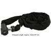 Keenso Chain Lock, 1.2m Anti-Theft Chain Lock with Key, Black, Portable, Heavy Duty, for Bike, Motorcycle, Electric Scooter view 4