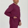 Landau ProFlex Tailored Fit Stretch 3-Pocket Warm-Up Scrub Jacket for Men 3170 view 3