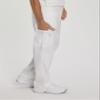 Landau Proflex Tailored Fit Comfort Stretch 6-Pocket Scrub Pants for Men 2103 White XXL view 2