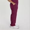 Landau Proflex Tailored Fit Comfort Stretch 6-Pocket Scrub Pants for Men 2103 Wine 3XL view 2