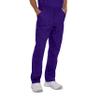 Landau Proflex Tailored Fit Comfort Stretch 6-Pocket Scrub Pants for Men 2103 Grape SSM view 1