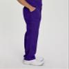 Landau Proflex Tailored Fit Comfort Stretch 6-Pocket Scrub Pants for Men 2103 Grape SSM view 2