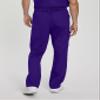 Landau Proflex Tailored Fit Comfort Stretch 6-Pocket Scrub Pants for Men 2103 Grape SSM view 3