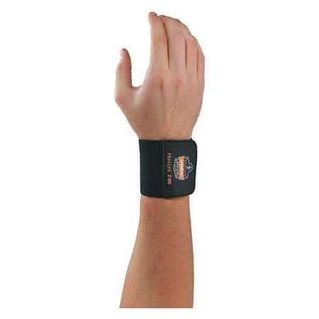 Universal Wrist Wrap, Black, PK6 (6 Pieces)