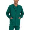 Landau ProFlex Tailored Fit Stretch 3-Pocket Warm-Up Scrub Jacket for Men 3170 Hunter XLG view 1