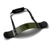 Gymreapers Bicep Arm Blaster - Thick Aluminum Support Bicep Curl Isolator w/Contoured, Padded Edges - Adjustable Bicep Bomber for Weightlifting & Bodybuilding (Military Green) view 1