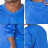 Landau Proflex Tailored Fit Stretch 3-Pocket Warm-Up Scrub Jacket for Men 3170 True Red SML view 4