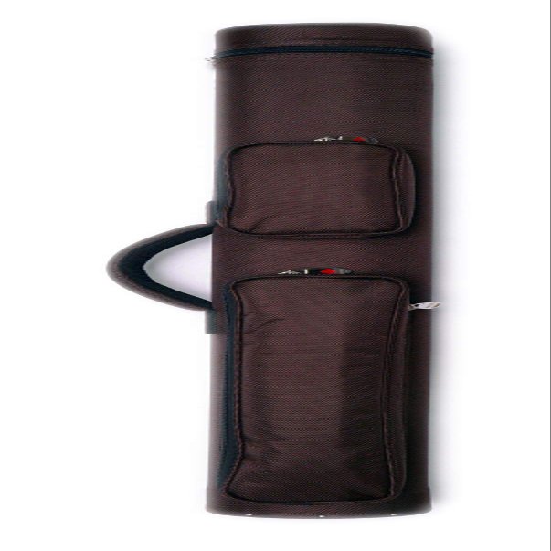 2x2 Hard Oval Pool Cue Billiard Stick Carrying Case (Several Colors Available) (Brown(New))