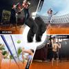 Bucwild Sports Pro Compression Padded Knee Sleeves Knee Pads Youth & Adult Basketball Football Wrestling Volleyball 1 Pair view 3