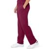 Landau Proflex Tailored Fit Comfort Stretch 6-Pocket Scrub Pants for Men 2103 Wine view 2