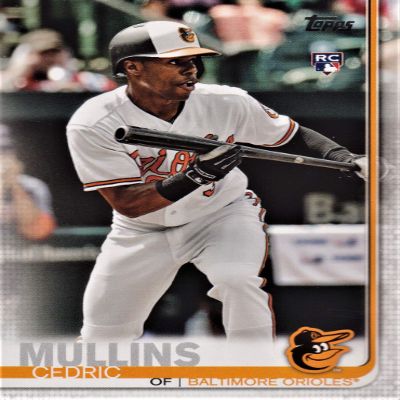 2019 Topps #318 Cedric Mullins RC