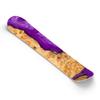Snowboard Wrap Graphic Sticker Skin Cover - Includes Breakaway Knife - Universal Fit up to 65 inches and 14 inches Wide - Purple Resin Wood view 1