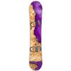 Snowboard Wrap Graphic Sticker Skin Cover - Includes Breakaway Knife - Universal Fit up to 65 inches and 14 inches Wide - Purple Resin Wood view 2
