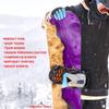 Snowboard Wrap Graphic Sticker Skin Cover - Includes Breakaway Knife - Universal Fit up to 65 inches and 14 inches Wide - Purple Resin Wood view 4