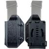 Black Scorpion Outdoor Gear Glock PCC Competition Magazine Pouch 9 mm .40 | OWB Kydex | Black view 4