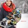 Snowboard Wrap Graphic Sticker Skin Cover - Includes Breakaway Knife - Universal Fit up to 65 inches and 14 inches Wide - Nautical Boat Sea Sail view 3