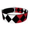 Belt Women's Cinch Birds of Prey Harley Quinn Diamonds Split White Black Red 28 to 52 Inches view 2
