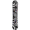 Snowboard Wrap Graphic Sticker Skin Cover - Includes Breakaway Knife - Universal Fit up to 65 inches and 14 inches Wide - Sphere Ball Hypnotic Black White view 2